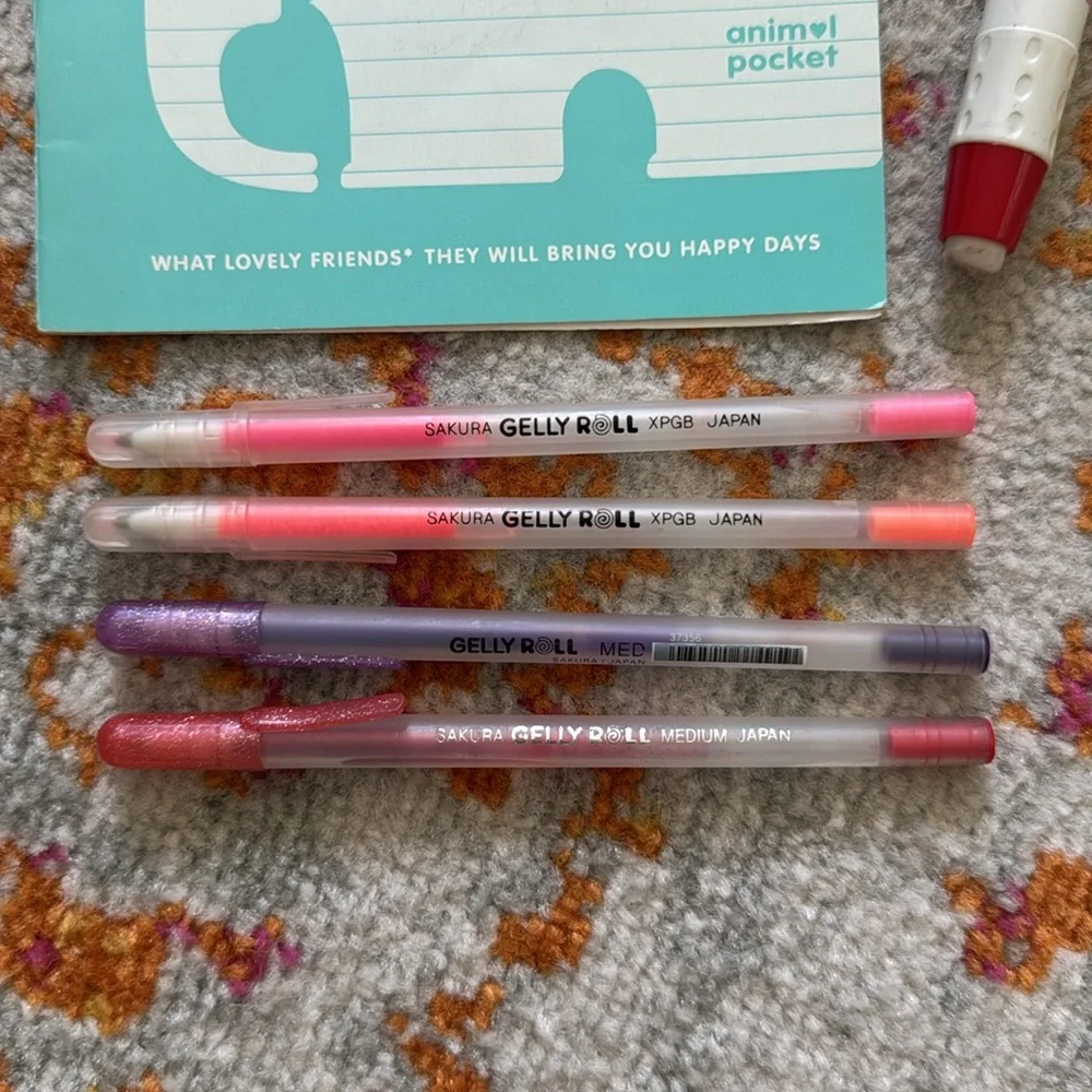 Y2K Kawaii Stationery 6 Piece Bundle